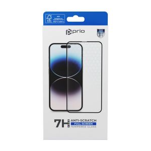 Prio 3D Anti-Scratch Tempered Glass iPhone 15 Pro Max